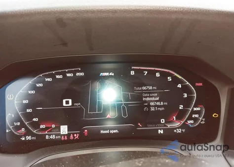 2021 BMW M4 z USA, uszkodzony, nr VIN WBS53AZ07MCG81375